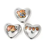Printed Opaque Acrylic Beads