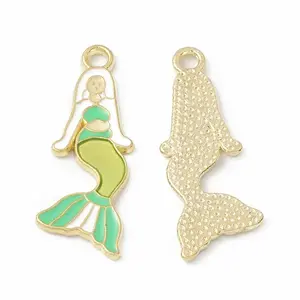 Alloy Enamel Pendants