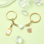 Alloy Enamel Keychain