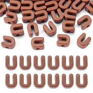 Opaque Acrylic European Beads