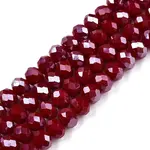 Electroplate Glass Beads Strands
