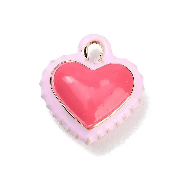 Two-Tone Alloy Enamel Pendants