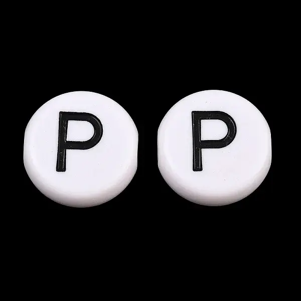 Opaque Acrylic European Beads