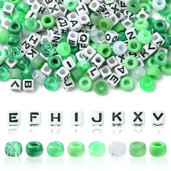 Transparent & Opaque Acrylic Beads