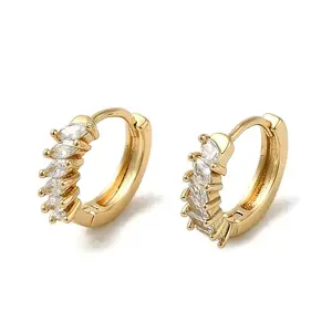 Brass Hoop Earrings