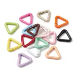 Spray Painted Alloy Spring Gate Rings