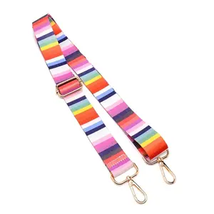 Rainbow Adjustable Polyester Bag Strap