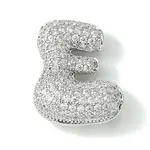 Rack Plating Brass Cubic Zirconia Pendants