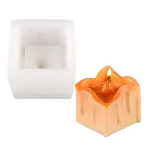 Square Scented Candle Silicone Molds