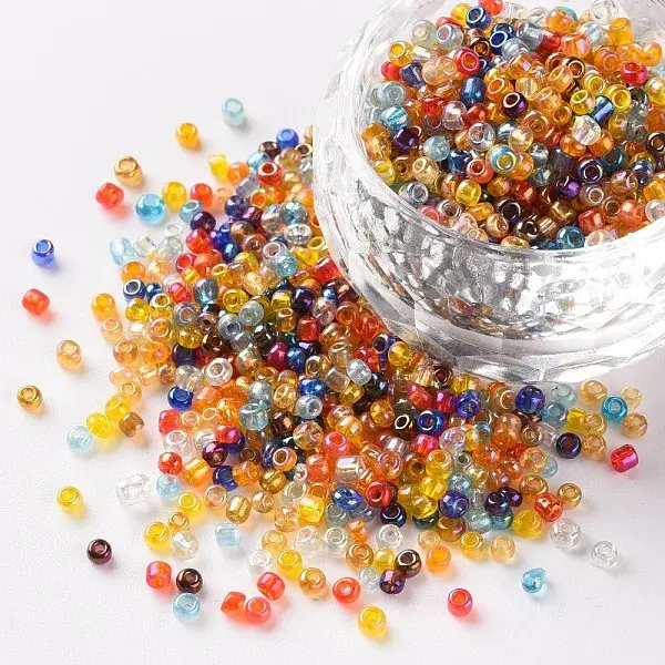 12/0 Round Glass Seed Beads