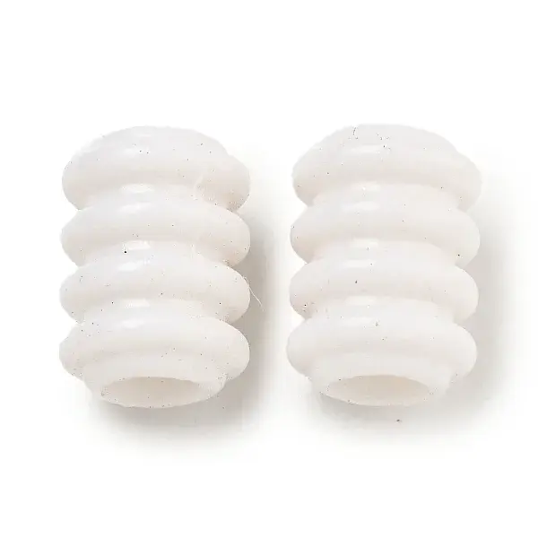 Opaque Acrylic European Beads
