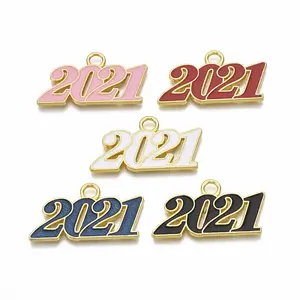 Alloy Enamel Pendants