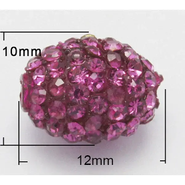 Resin Rhinestone Beads