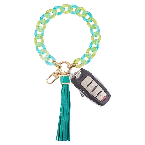Chain Link Wristlet Keychain