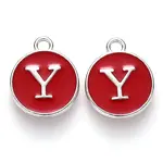 Platinum Plated Alloy Enamel Charms