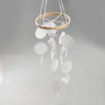 Dyed Natural Shell Slices Wind Chimes