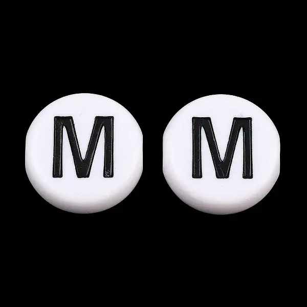 Opaque Acrylic European Beads