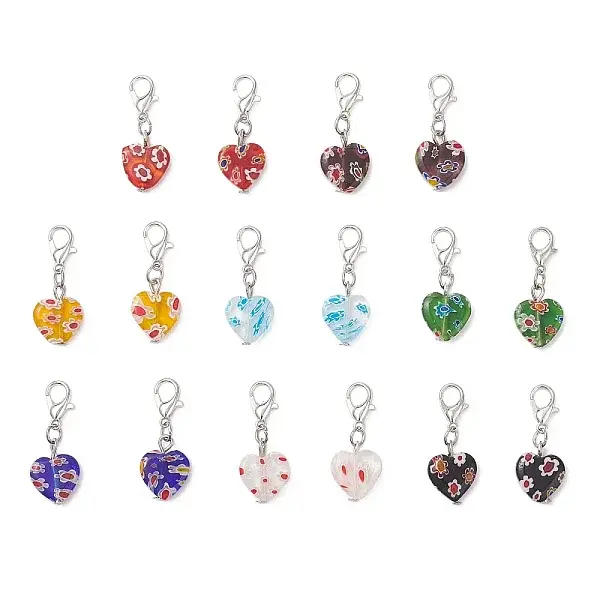 Handmade Millefiori Lampwork Pendant Decorations