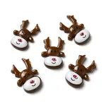 Christmas Opaque Resin Cabochons