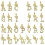 Rack Plating Brass Micro Pave Cubic Zirconia Pendants