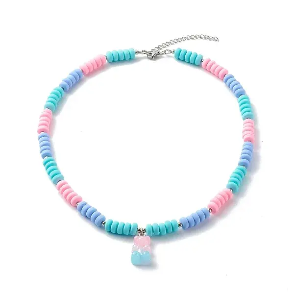 Polymer Clay Beaded Necklaces