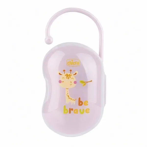Chicco Easy Box krabička na dudlík Giraffe 1 ks