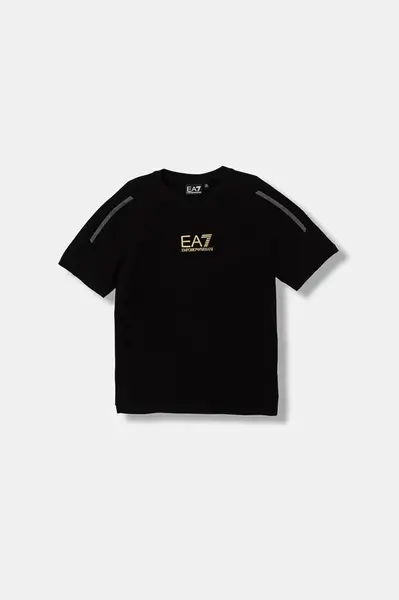 EA7 Emporio Armani tričko dětské bavlněné s elastanem