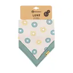 Petite&Mars Bryndák Luke Beige Kiwis&Misty Green 2 ks