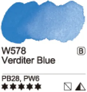 Akvarelová barva Mijello 15ml – 578 Verditer Blue