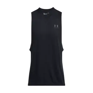 Under Armour Left Chest Cut Off Tank Top M