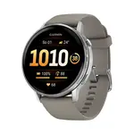 Garmin Venu 4 45 mm chytré hodinky Silver/SilverGray Silicone