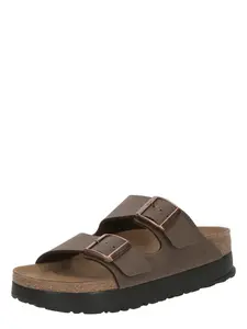 BIRKENSTOCK Šľapky  tmavobéžová