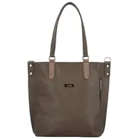 Dámská kabelka přes rameno tmavá taupe - Ellis Desiny