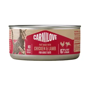 Carnilove Cat Can Paté Chicken&Lamb 100g
