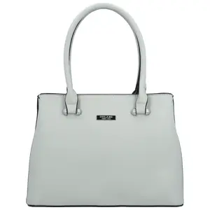 Dámská kabelka na rameno světle šedá - Delami Sophia Luxe
