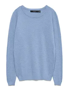 VERO MODA Sveter 'VMCare'  dymovo modrá
