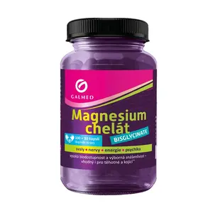 Galmed Magnesium chelát Bisglycinate 100+30 kapslí