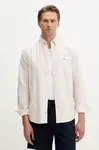 Tommy Jeans košeľa pánska bavlnená