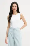 Calvin Klein Jeans top dámský bavlněný s elastanem