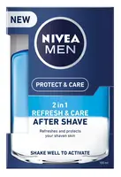 Nivea Pečující voda po holení 2v1 Men Refresh&Care 100 ml