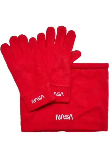 Fleecová sada NASA červená