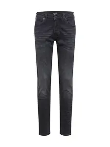 JACK & JONES Džínsy 'Glenn'  čierna
