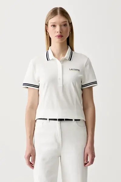 Lacoste polo tričko dámske s bavlnou