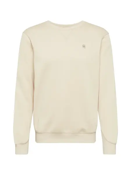 G-STAR Mikina 'Premium Core Sweater'  biela