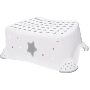 Stupínek k WC / umyvadlu "Stars", Kosmická bílá