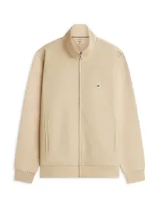 TOMMY HILFIGER Tepláková bunda 'Essential'  kaki