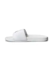 Calvin Klein Šľapky  čierna / biela