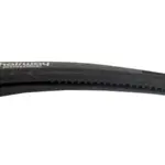 Karbonové klipsy do vlasů Hairway - 12 cm, černé - 6 ks (42031) + dárek zdarma