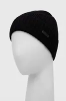 Čepice BOSS Fati černá barva