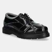Polobotky Filling Pieces Derby Rohe pánské, černá barva, 74978071861